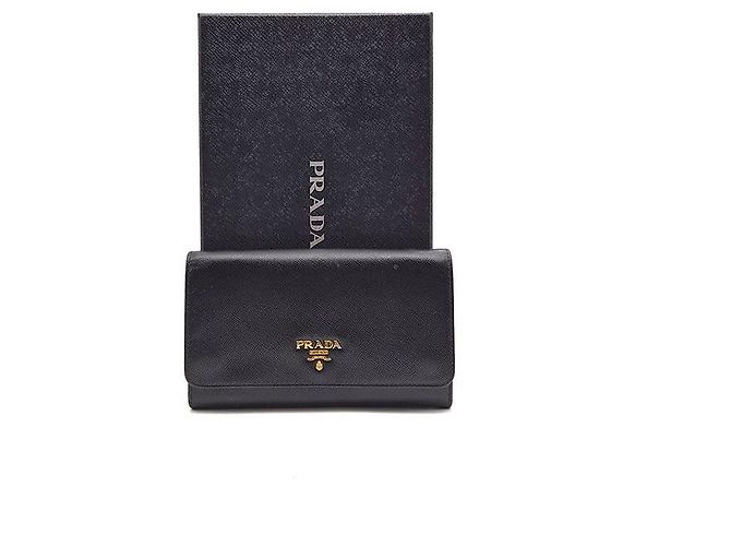 Prada Borsa crossbody mini in Saffiano Nero - vista 8