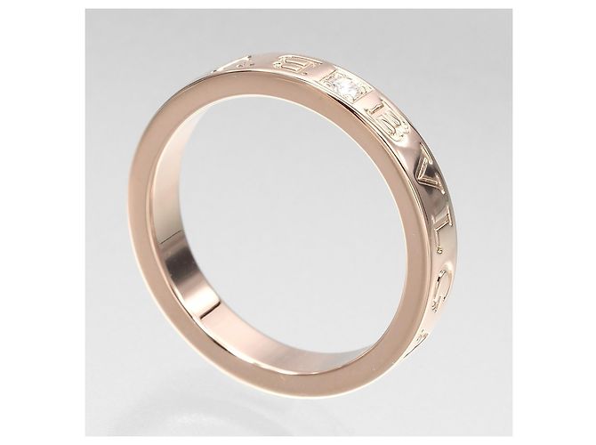 Bulgari Bvlgari B.Zero1 Essential Logo Band 18K Rose Gold Doré - vue 2