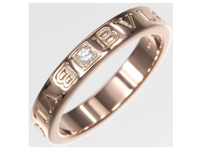 Bulgari Bvlgari B.Zero1 Essential Logo Band 18K Rose Gold Doré - vue 3