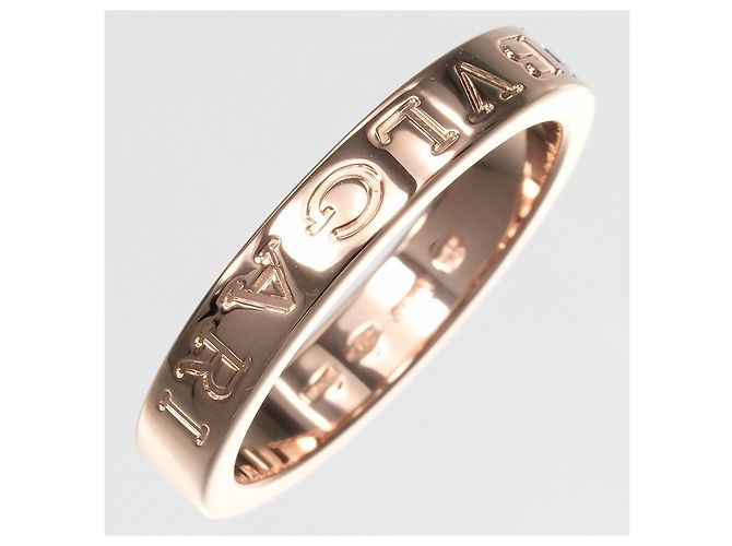 Bulgari Bvlgari B.Zero1 Essential Logo Band 18K Rose Gold Doré - vue 4