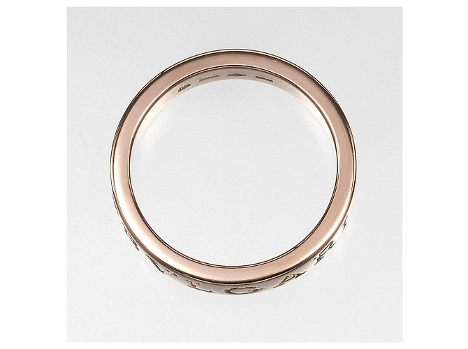 Bulgari Bvlgari B.Zero1 Essential Logo Band 18K Rose Gold Doré - vue 6