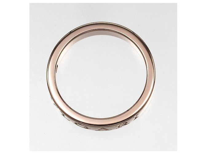 Bulgari Bvlgari B.Zero1 Essential Logo Band 18K Rose Gold Doré - vue 7