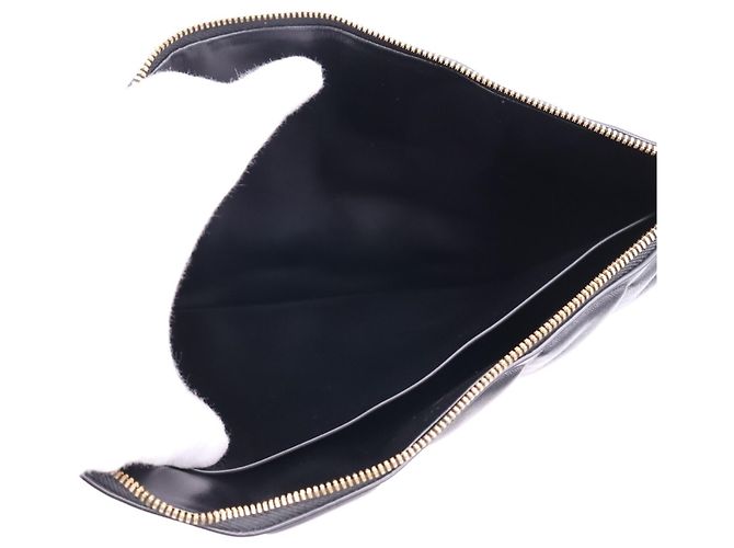 Bolsa de mão acolchoada Bottega Veneta Preto - vista 12