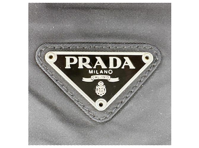 Borsa Tote Prada in nylon nero - vista 18
