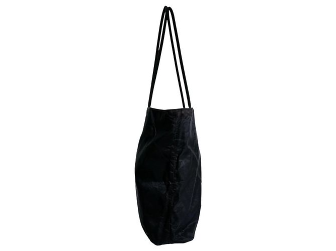 Borsa Tote Prada in nylon nero - vista 3