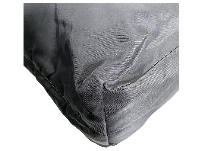 Borsa Tote Prada in nylon nero - vista 7