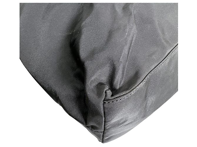 Borsa Tote Prada in nylon nero - vista 9