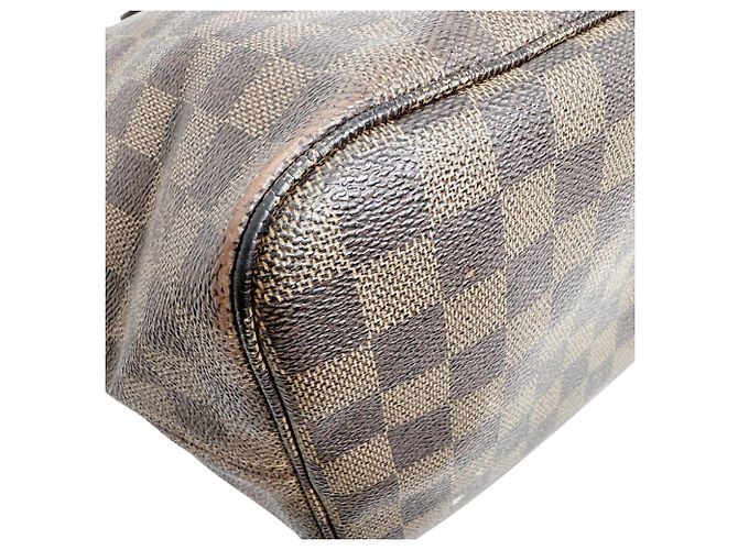 Borsa Tote Louis Vuitton Neverfull MM Marrone - vista 8