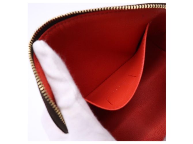 LOUIS VUITTON Monogram Jungle Dot Pochette Cosmetic Pouch Bag Marrone Multicolore - vista 11