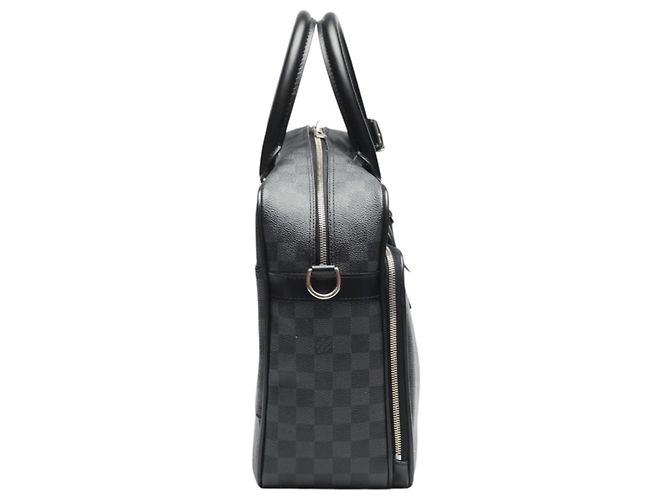 Borsa a tracolla Louis Vuitton Damier Graphite Marrone - vista 3