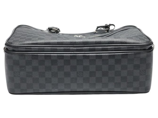 Borsa a tracolla Louis Vuitton Damier Graphite Marrone - vista 4