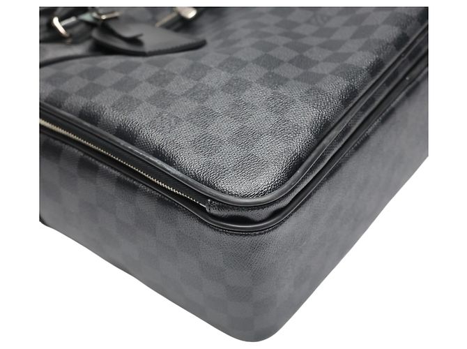 Borsa a tracolla Louis Vuitton Damier Graphite Marrone - vista 6