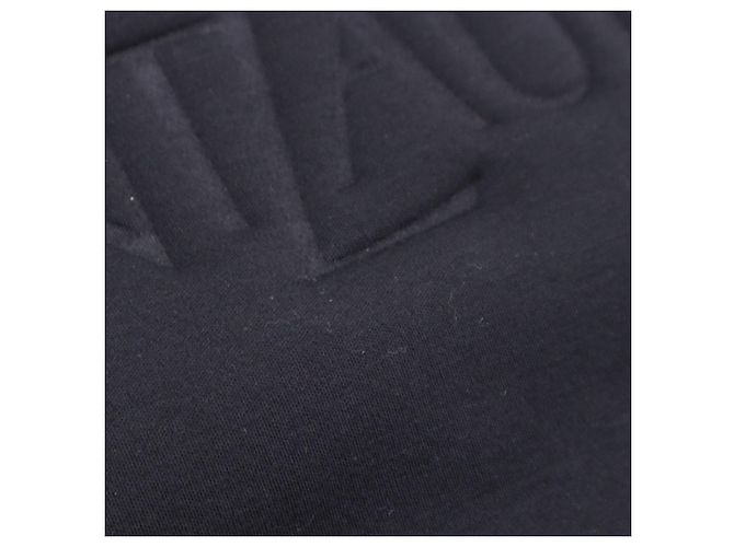 Borsa Tote Puffer Larga in Cotone Nero Yves Saint Laurent - vista 4