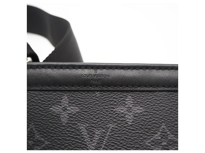 Portafoglio indossabile Louis Vuitton Monogram Eclipse Gaston Nero - vista 13