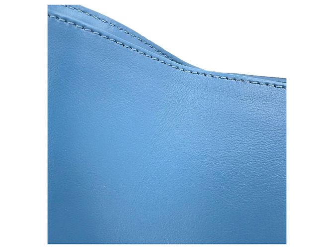 Fendi Tri-fold Canvas Portemonnaie Blau - Ansicht 10