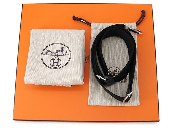 Hermès Borsa a tracolla Hermes Evelyne 3 PM Nero - vista 12