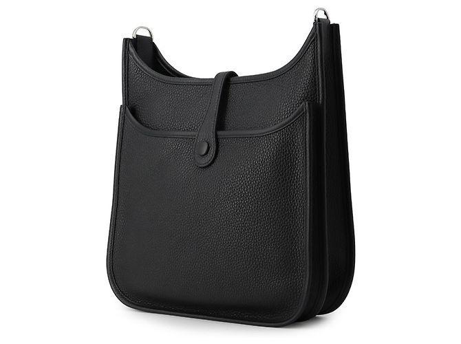 Hermès Borsa a tracolla Hermes Evelyne 3 PM Nero - vista 2