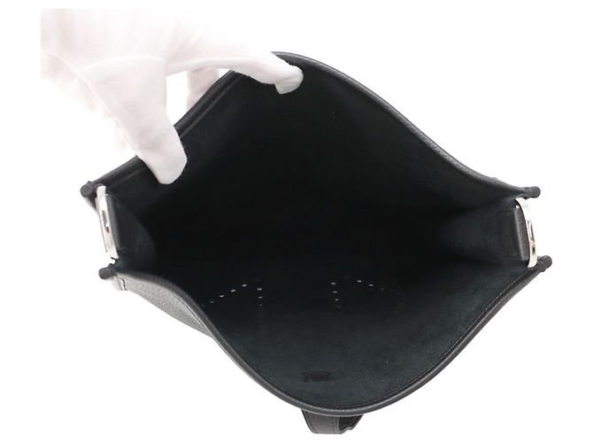 Hermès Borsa a tracolla Hermes Evelyne 3 PM Nero - vista 5