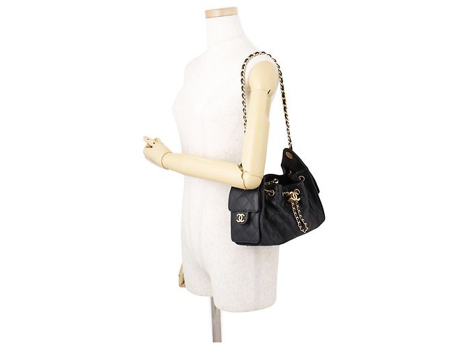 Chanel Black Chain Shoulder Bag - view 4