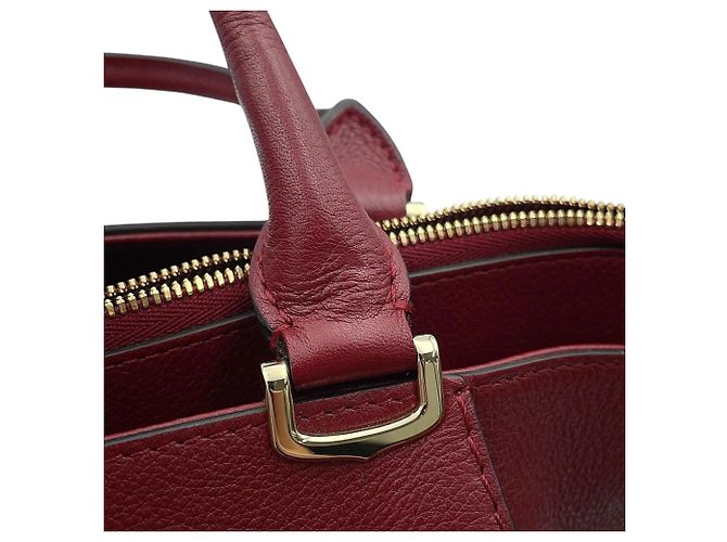 Borsa Cartier C in pelle di vitello Bordò - view 10
