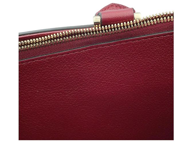Borsa Cartier C in pelle di vitello Bordò - view 13