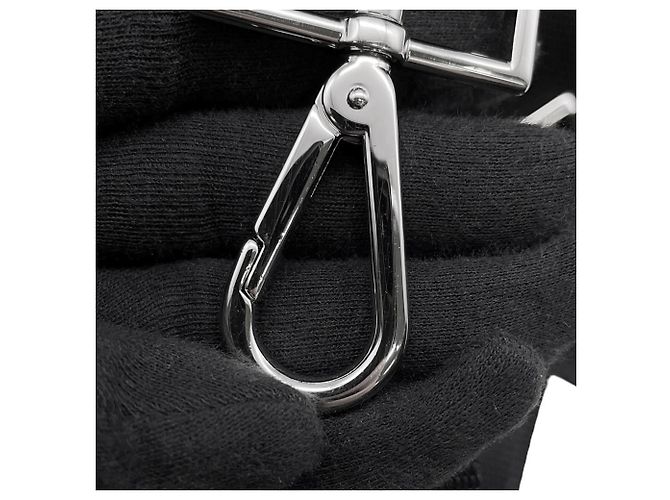 Sac à main Prada en nylon noir - vue 15