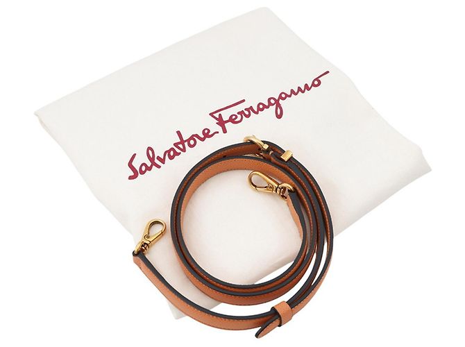 Bolso Salvatore Ferragamo Gancini Naranja - vista 15