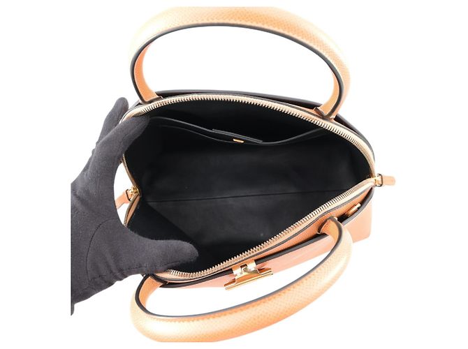 Bolso Salvatore Ferragamo Gancini Naranja - vista 6