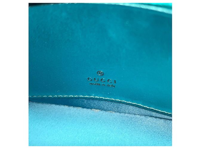 Borsa a tracolla con catena Gucci Horsebit 1955 Nano in pelle - vista 15