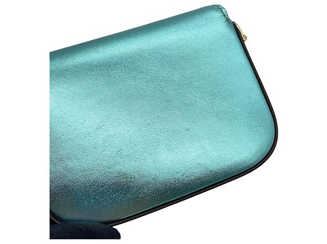 Borsa a tracolla con catena Gucci Horsebit 1955 Nano in pelle - vista 9