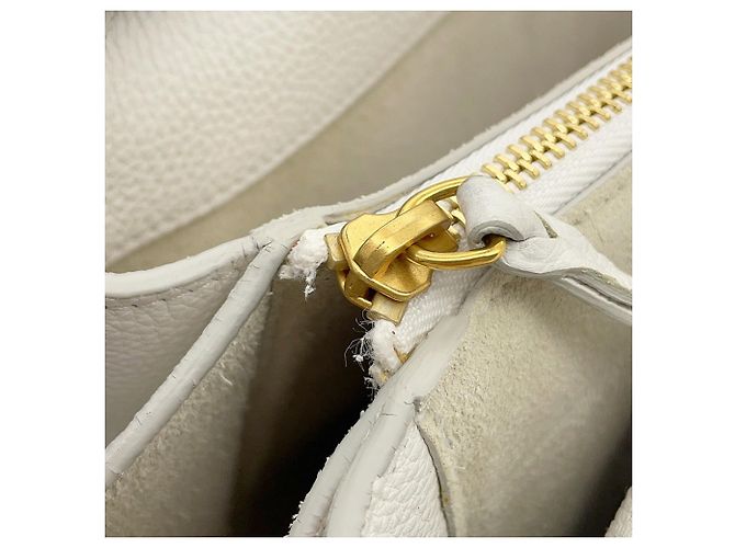 Céline Borsa Tote Piccola Trifold Celine Bianco - vista 14