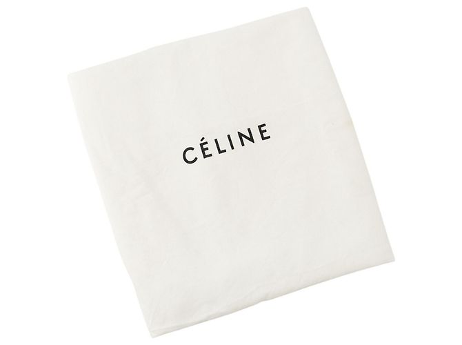 Céline Borsa Tote Piccola Trifold Celine Bianco - vista 17