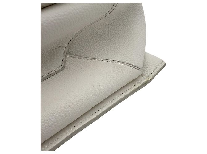 Céline Borsa Tote Piccola Trifold Celine Bianco - vista 6