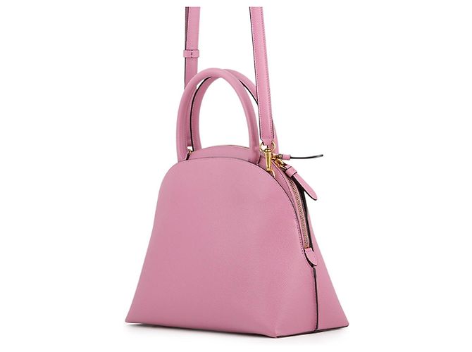 Borsa Salvatore Ferragamo Gancini Rosa Giallo - vista 2