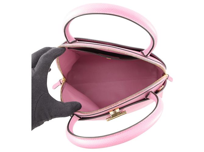 Borsa Salvatore Ferragamo Gancini Rosa Giallo - vista 6