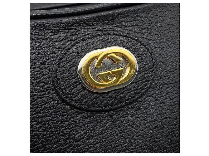 Bamboo Borsa a mano Gucci in pelle nera Nero - vista 7