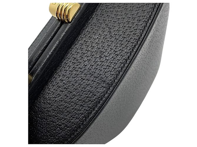 Bamboo Borsa a mano Gucci in pelle nera Nero - vista 8