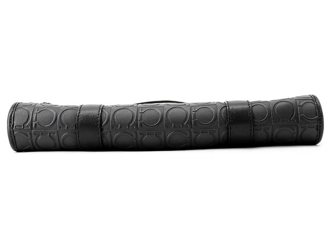 Borsa a tracolla in pelle nera Salvatore Ferragamo Nero - vista 3