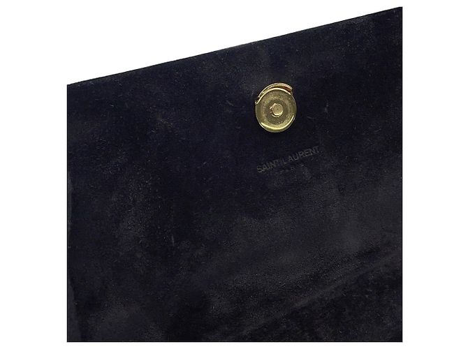 Borsa a tracolla con catena Yves Saint Laurent Paris Nero - vista 11