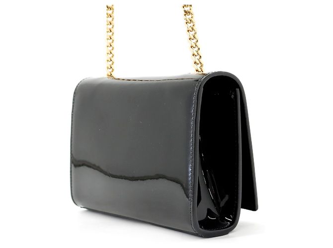 Borsa a tracolla con catena Yves Saint Laurent Paris Nero - vista 2