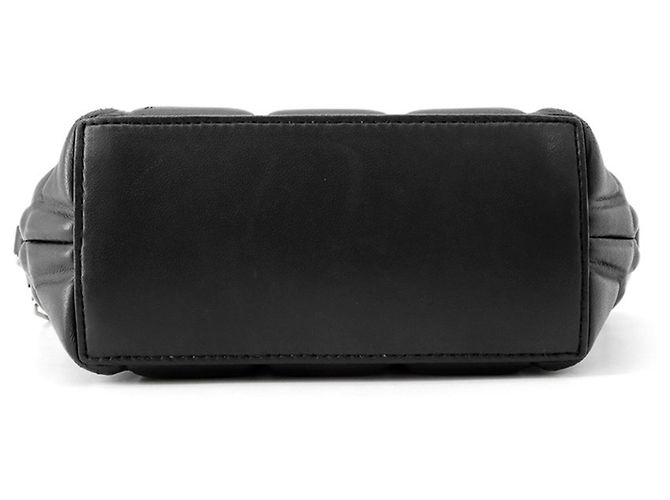 Bolso de hombro con cadena Bottega Veneta Negro - vista 3