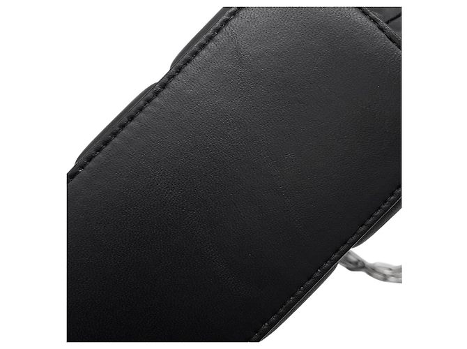Bolso de hombro con cadena Bottega Veneta Negro - vista 7