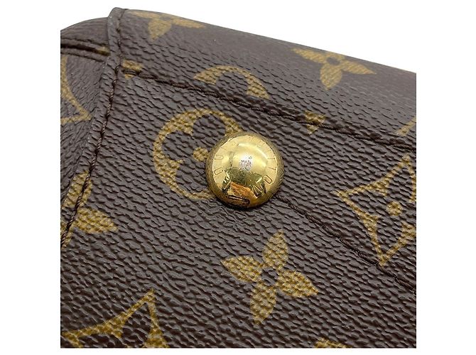 Sac à main Louis Vuitton Monogram Montaigne MM Marron - vue 15