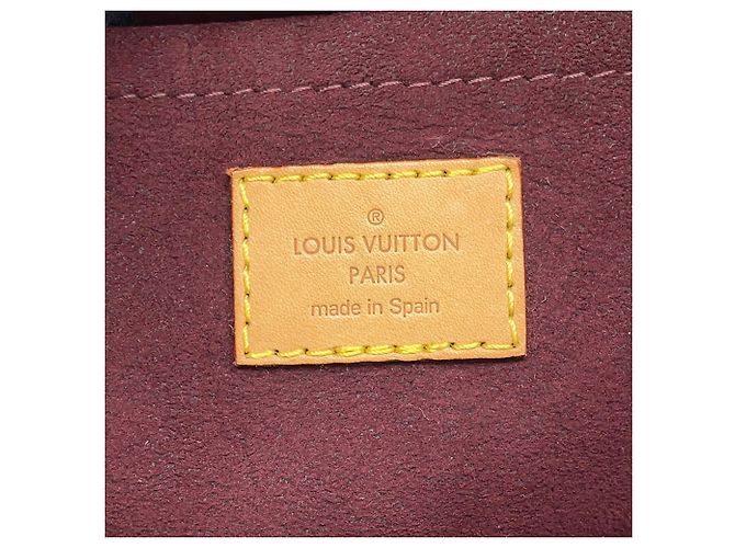 Sac à main Louis Vuitton Monogram Montaigne MM Marron - vue 20