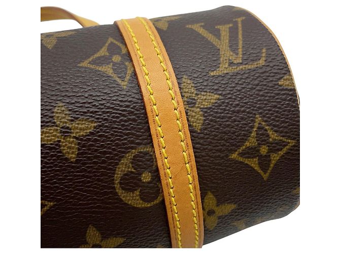 Borsa a mano Louis Vuitton Monogram Mini Papillon Marrone - vista 10