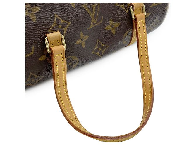 Borsa a mano Louis Vuitton Monogram Mini Papillon Marrone - vista 12