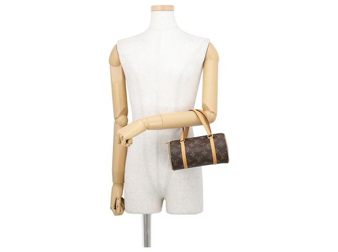 Borsa a mano Louis Vuitton Monogram Mini Papillon Marrone - vista 4