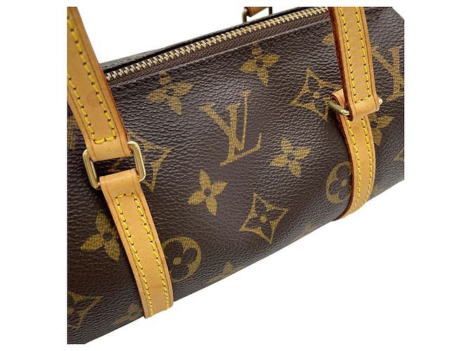 Borsa a mano Louis Vuitton Monogram Mini Papillon Marrone - vista 7