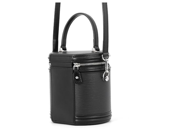 Borsa Louis Vuitton Epi Cannes M52226 Nero - vista 2