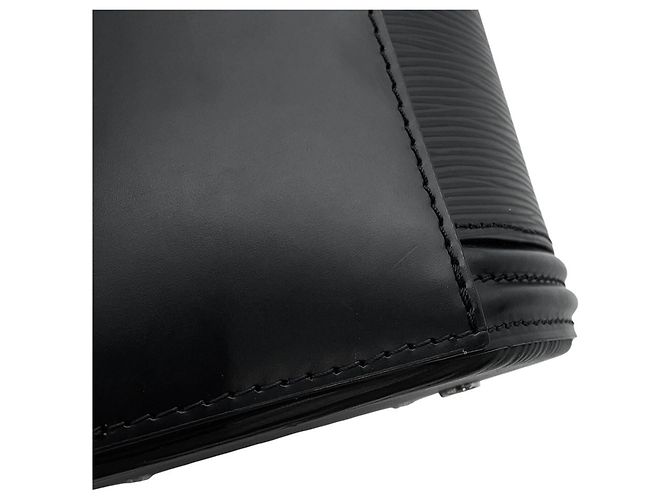 Borsa Louis Vuitton Epi Cannes M52226 Nero - vista 8